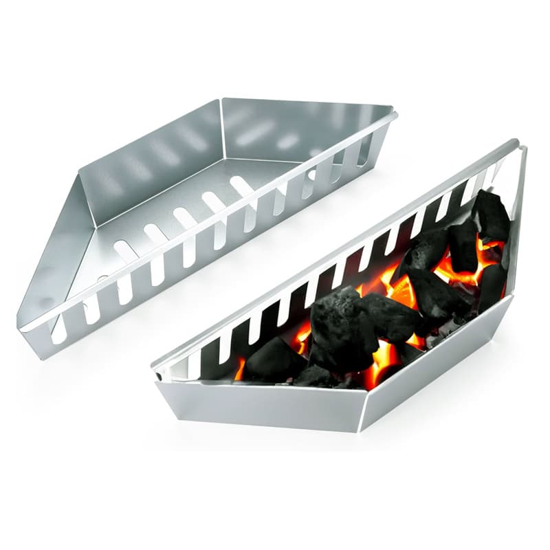 2PCS BBQ Charcoal Basket for Weber Char-Basket
