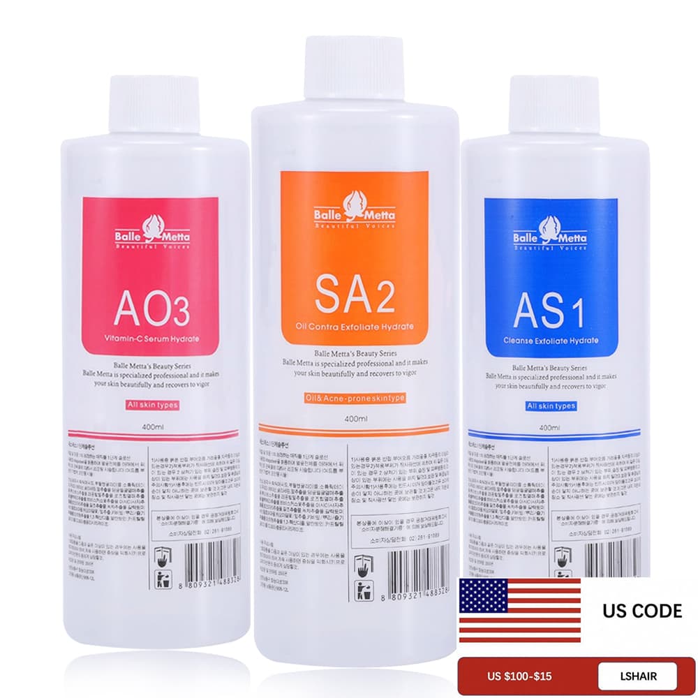 3pcs/Lot 1200ML Hydra Liquid Face Serum Facial