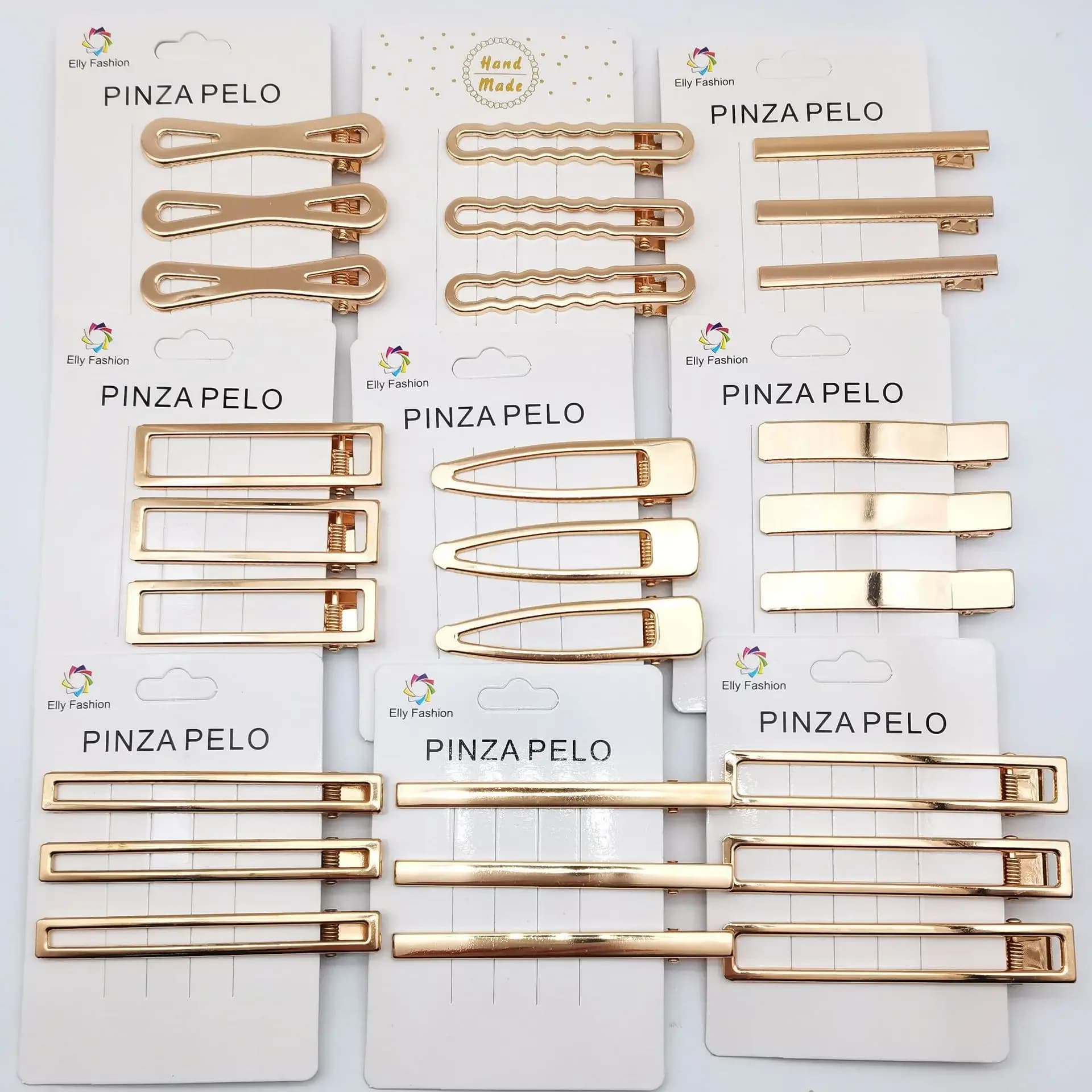 3pcs/set Korean Simple Metal Hairpins for Women