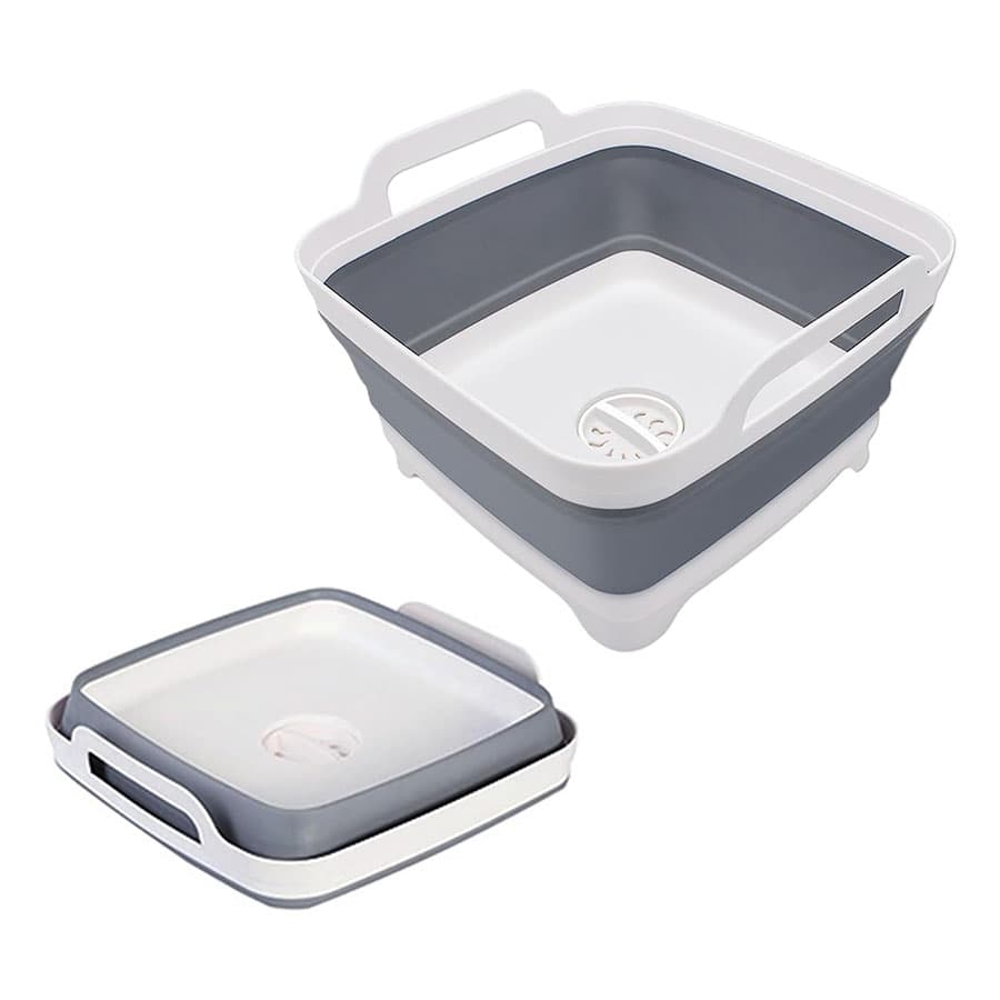 9 Liter Collapsible Plastic Vegetable Wash Basin