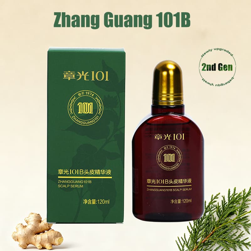Hair Tonic Zhangguang 101B 101M 120ML Powerful Chinese Medicine Therapy Anti Hair Loss Tre