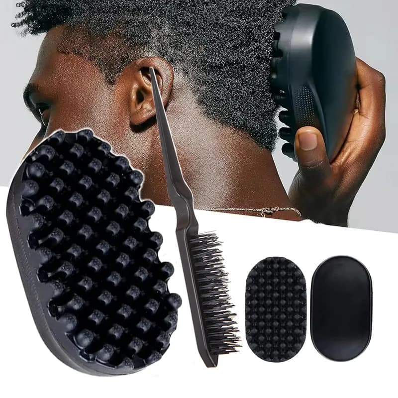 Hot Sale Portable Silicone Hair Brush Washable
