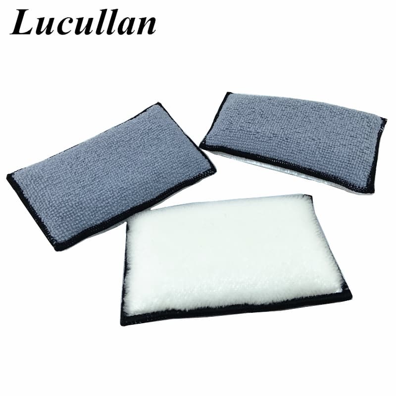 Lucullan Microfiber Interior Scrubbing Sponge (5”x3”) Applicators