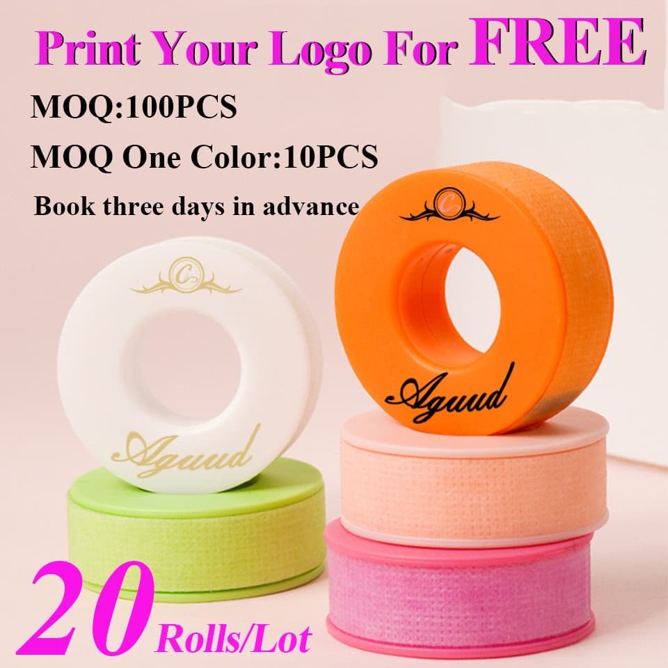 NEW 20Rolls Non-Woven Silicone Gel Tape Sensitive