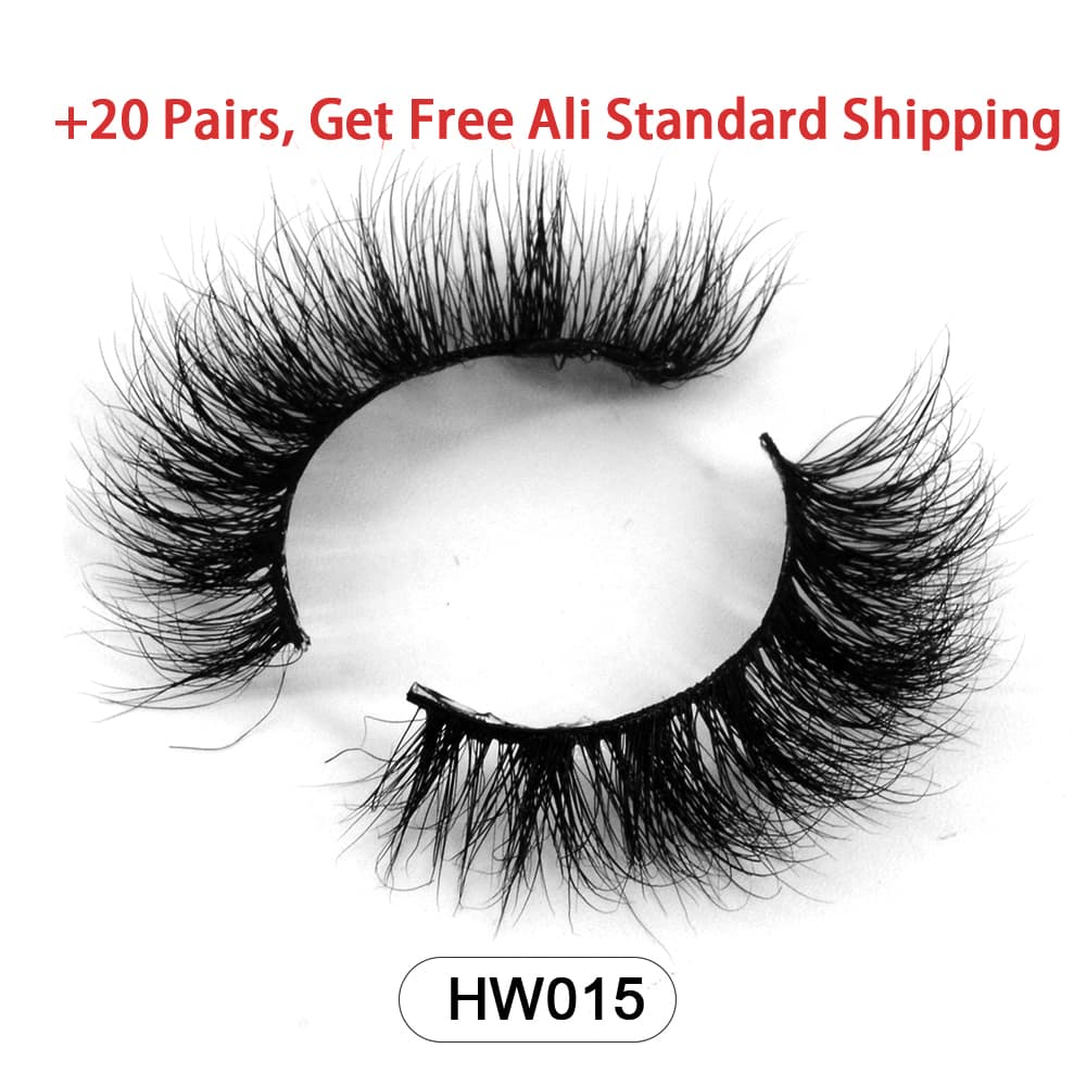 Natural Wispy 3D Mink False Eyelashes