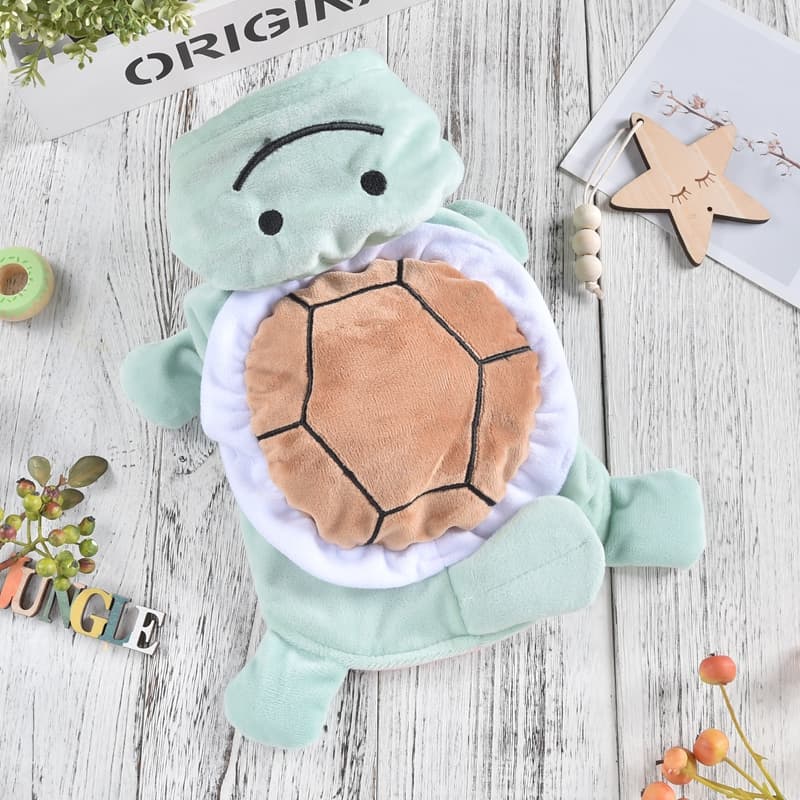 Green Happy Turtle Halloween Pet Dog Clothing